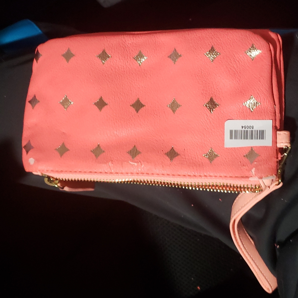 Wristlet Pouch Clutch Orange  Target